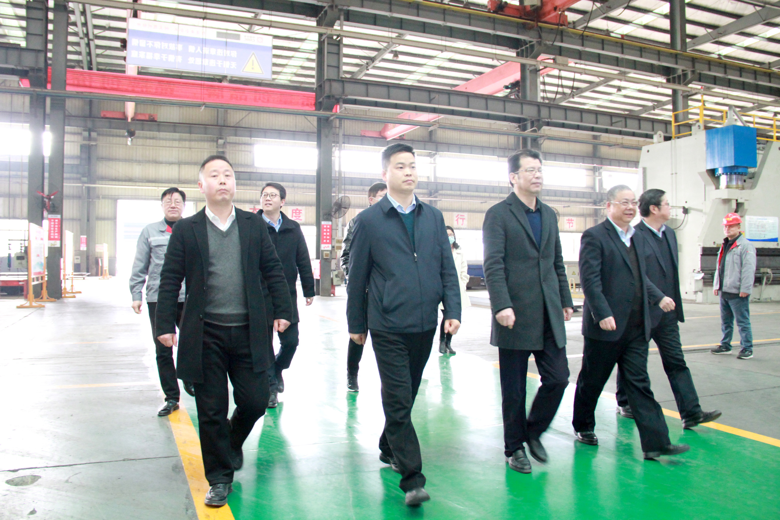 政府牽紅線，產(chǎn)學研融合--武漢科技大學夏緒輝專家團隊一行