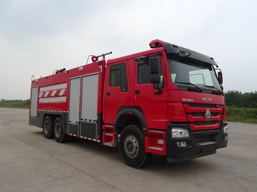 楚勝牌CSC5270GXFGP100/Z型干粉泡沫聯(lián)用消防車(chē)